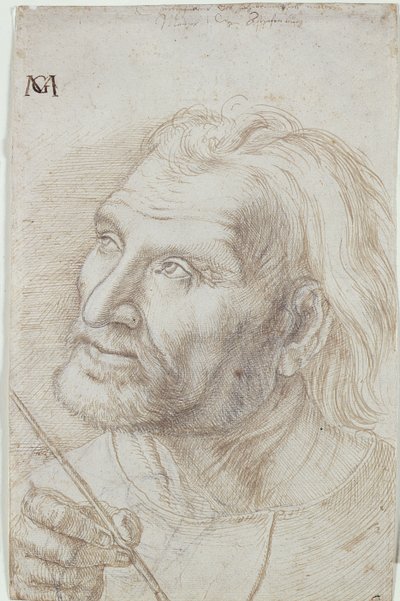 Copy of the Erlanger Self Portrait by Matthias after Gruenewald